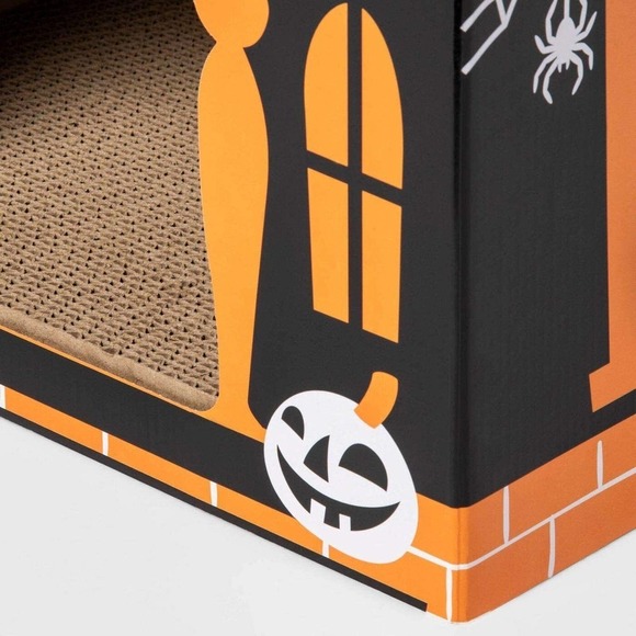 Basic Haunted House Cat Scratcher - Hyde & EEK! Boutique Halloween Theme/Decor - Picture 3 of 4